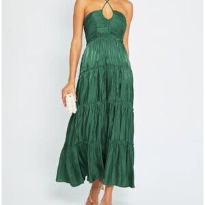 o.p.t. East Dress in Emerald